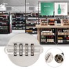 4 Digits Combination Zinc Alloy Wine Bottle Safe Password Lock