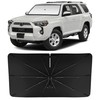 INSAUTO Windshield Sun Shade Umbrella for Toyota 4Runner 2010-2025, Foldable