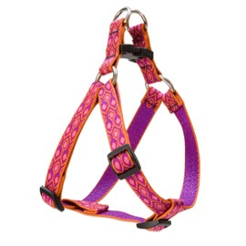 LupinePet Originals 3/4" Alpen Glow 20-30" Step In Harness for Medium Dogs