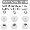 A-Pcas Urethane Earpieces Memory Foam Earbuds for JBL In-Ear Earphones