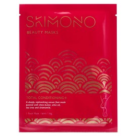 Skimono Moisturising Foot Mask Socks (1 Pair) Moisturising Socks Treatment to Revitalise Dry Skin, Cracked Heels & Hard Skin - At Home Foot Care Mask