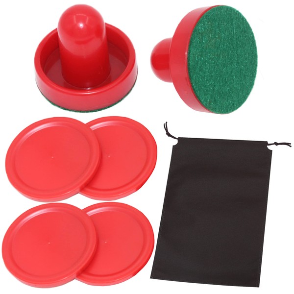 Felimoa Air Hockey Mallet Pack Table Games with Storage Bag,