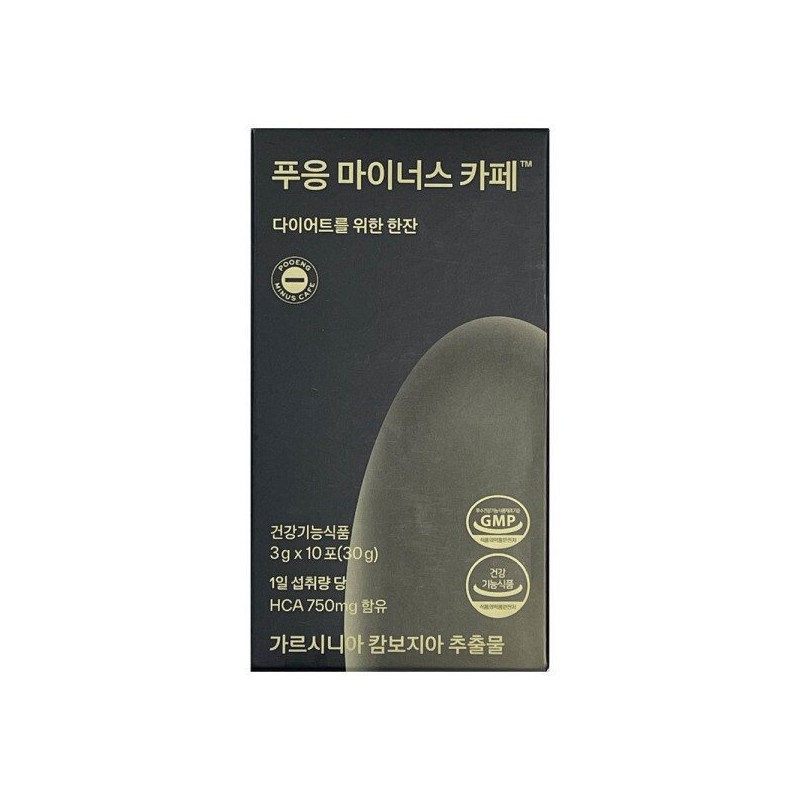 푸응 마이너스 카페 3g x 10포 Poong Minus Cafe 3g
