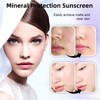 Mineral Sun Protection Powder,Spf 50 Powder Sunscreen for Face,Scalp Sunscreen