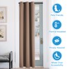 RYB HOME Thermal Insulated Door Curtains, Room Darkening Privacy Doorway