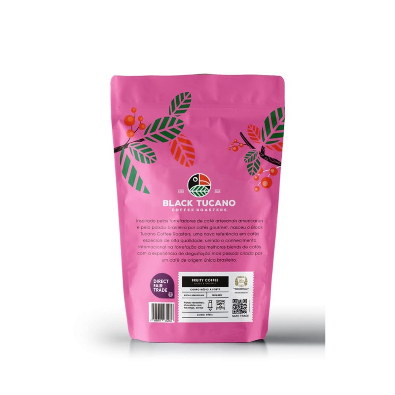 Exotic Specialty Coffee Black Tucano - Brazilian Medium Roast with