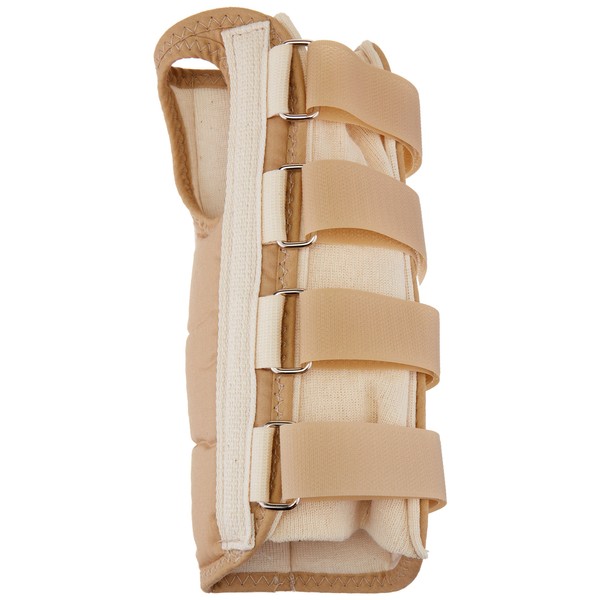 Rolyan Long Length Enlarged Thumb Hole D-Ring Wrist Braces, Right,