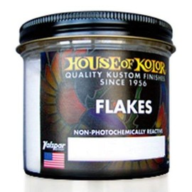 House of Kolor Silver Mini Flake Mf-2 6-Ounce Jar
