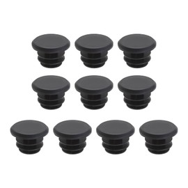 SING F LTD 10PCS Bike Handlebar Bar End Plugs Bicycle End Caps Plastic End Plugs for Road Bike Mountain Bike BMX Black 22mm Bicycle Replacement Accessories