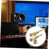 Mipcase 2Pcs Angled Banana Plugs for Speaker Wire Solderless Connector