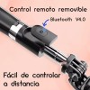 Maíz Selfie Stick Tripode Control Bluetooth 3 En 1 Para