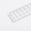 sourcing map 2pcs Straight Plastic Ruler 15cm Metric Plastic Clear