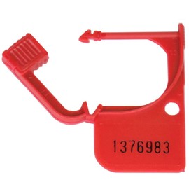 Airline Carts Luggage Red Padlock Security Seal 13lb Breaking Strength Case/1000