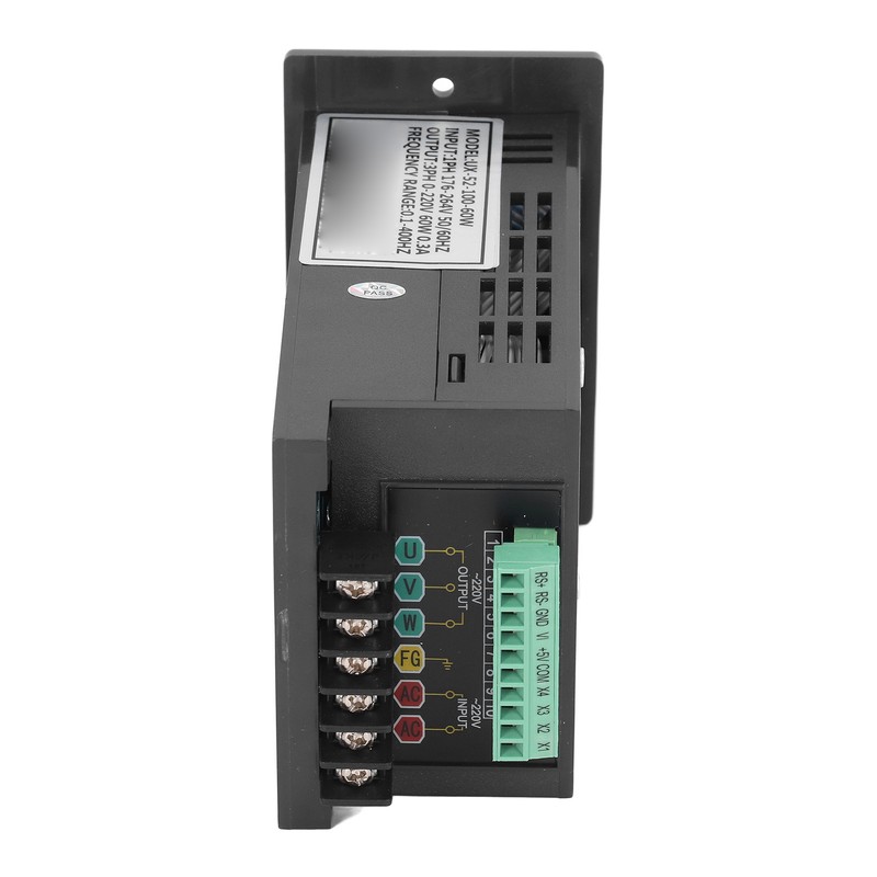 Variable Frequency Drive Controller Vector Control Inverter 60W 1PH 176‑264V