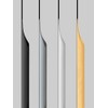 Shozafia 5 Pack Finger Pulls for Cabinets, Streamlined Long Concealed