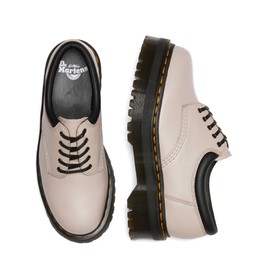 Dr. Martens 8053 Quad - Shoes for Women - Leather Upper - Padded Collar - PVC Midsole - Air-Cushioned Outsole Vintage Taupe UK 11 (US Men's 12) Medium