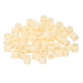 PATIKIL Round Spacer Washers Set, 60 Pieces ABS Plastic Spacers 6.2 mm ID, 11 mm OD, 10 mm Length for M6 Screws