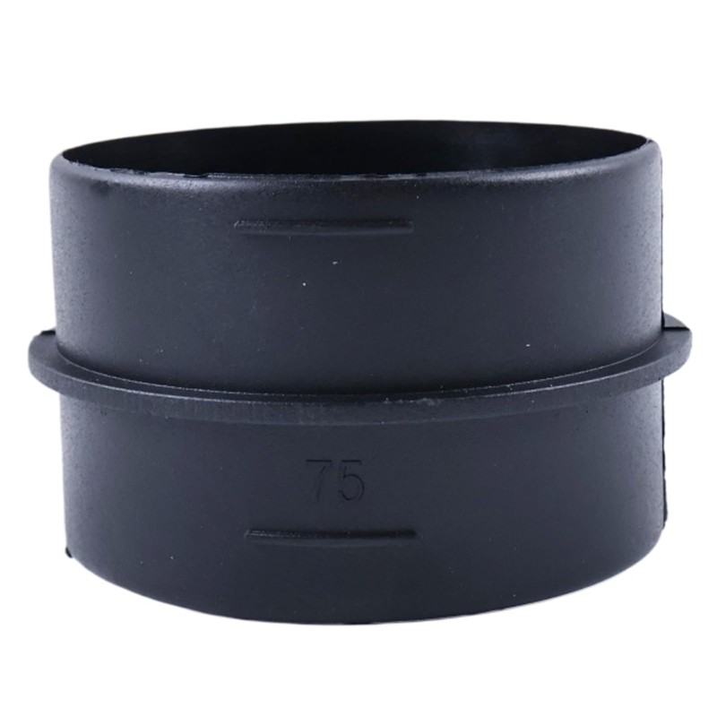 ZTUOAUMA 75mm 3'' Straight Air Duct Vent Joiner Hose Pipe