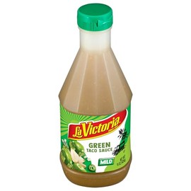 La Victoria Green Taco Sauce, Mild, 15 oz