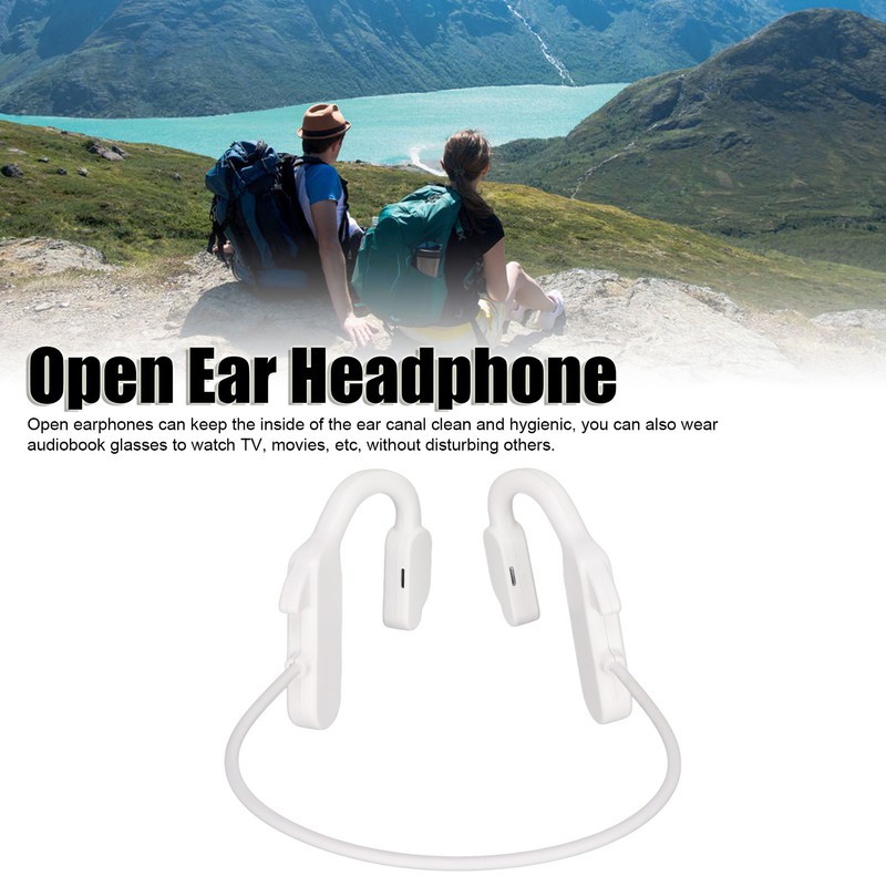 Open Ear Headphone Bluetooth 5.2 USB Charging Touch Control Wireless