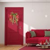 Thanksgiving Wreath Fall Hydrangea Bowknot Decoration Flower Garland Wreath Thanksgiving
