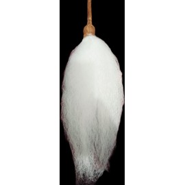 Handmade Wooden Chaur/Chavar/Chawar Sahib for Temple,Mandir & Gurudwara Sahib for Pooja at Home Handle Size :- 9 Inch Hair Size :-18 Inch