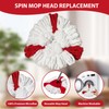 6 Pack Mop Replacement Heads Compatible with Vileda and O-Cedar