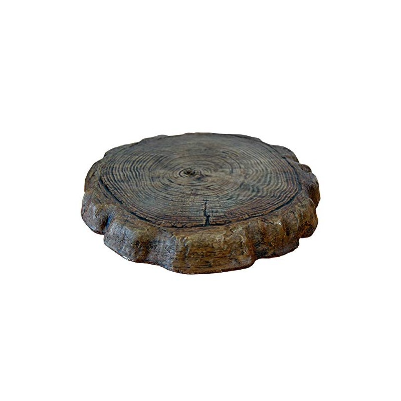 Athens Large Log Stepping Stone, Espresso