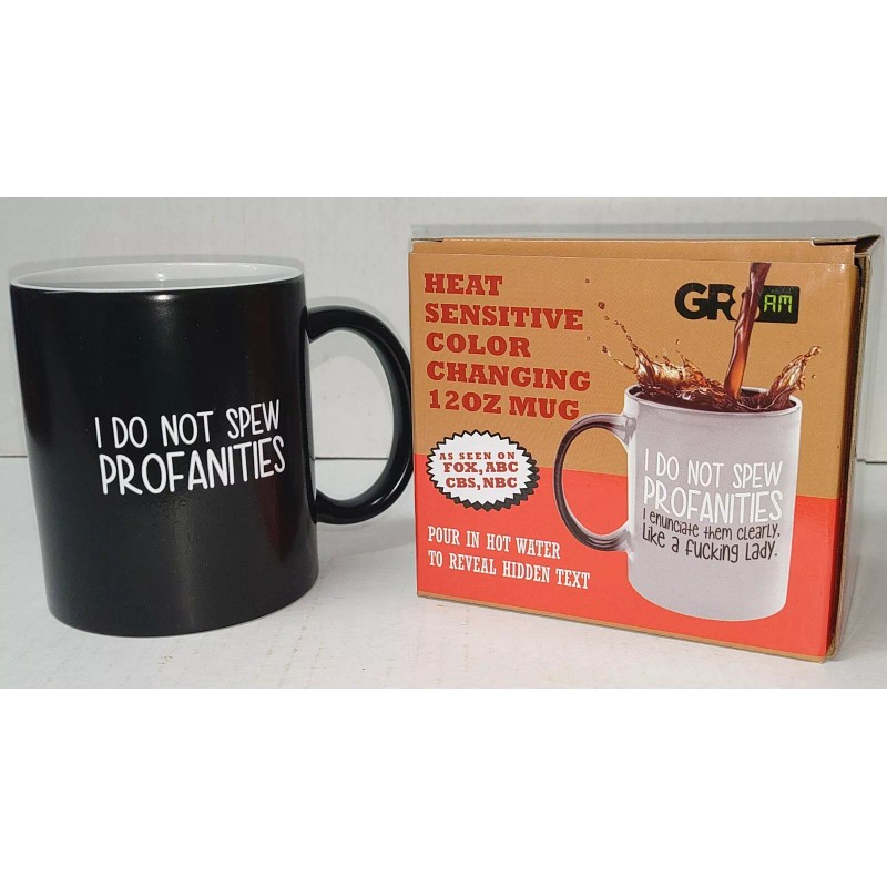 Gr8am Heat Sensitive Color Changing 12 oz Mug " I