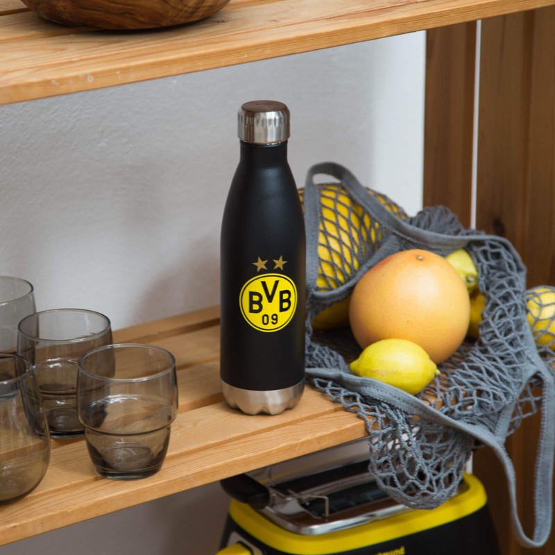 Borussia Dortmund, BVB Insulated Bottle 0.5 l Black Yellow