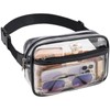 Veckle Clear Belt Bag - Clear Fanny Pack Stadium Approved