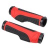 Mountain Bike Soft Handlebar Grips Bicycle Double Lock AntiSlip Rubber