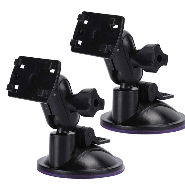 Driving Recorder Support, 2Pcs 65mm Car Universal Stand Holder, with Vacuum Suction Cup, 360 Degrees Free Adjustment, Adjust Tightness (four claw head)