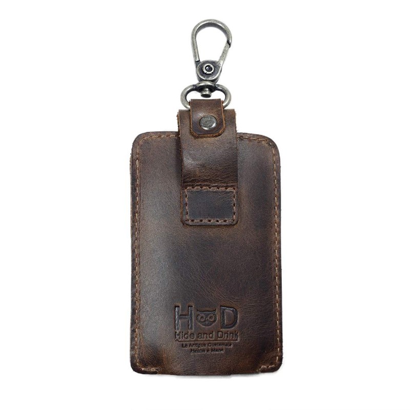 Hide & Drink, Hand Sanitizer Holder Handmade from Full Grain