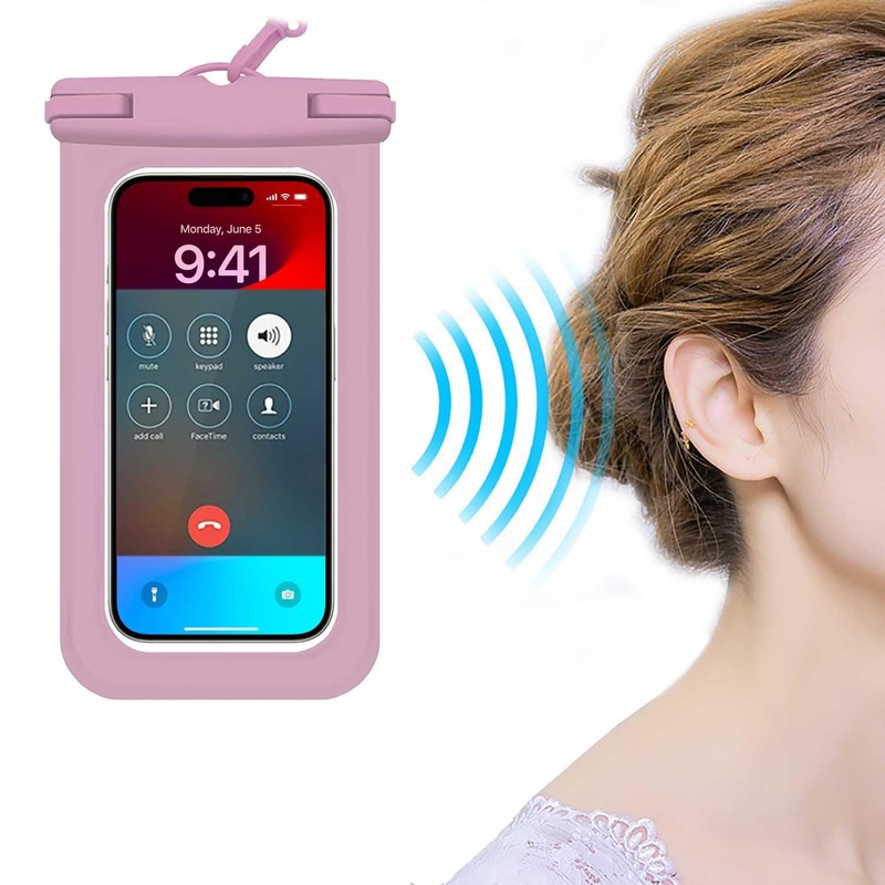 TEKKU . Funda Agua Colgante Universal Sumergible Rosa