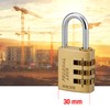 THIRARD 00913946 - Rb Padlock, Nickel Plated Steel Shackle, Padlock,
