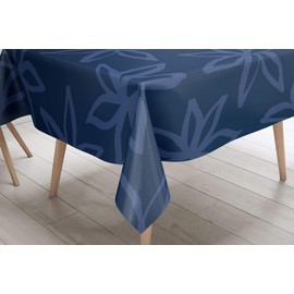 Bonamaison Kitchen Decoration, Tablecloth, Blue, 140 x 140 Cm - Designed and Manufactured in Turkey