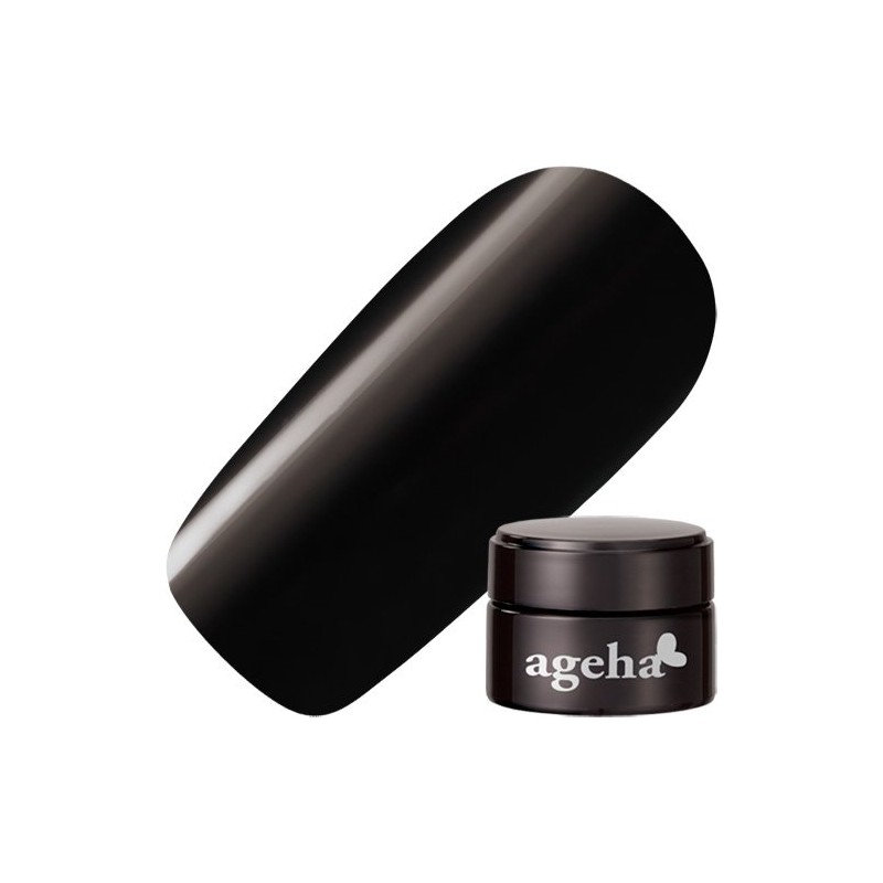 ageha gel カラージェル コスメカラー 201 ブラック 2.7g UV/LED対応