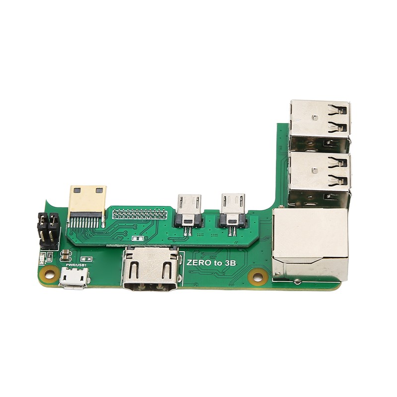 Expansion Board for Raspberry Pi 2W to 3B 3 USB2.0
