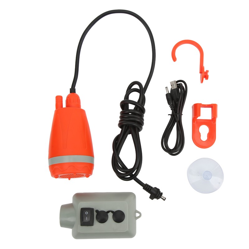 USB Rechargeable Camping Shower Portable Outdoor Shower Universal for RV