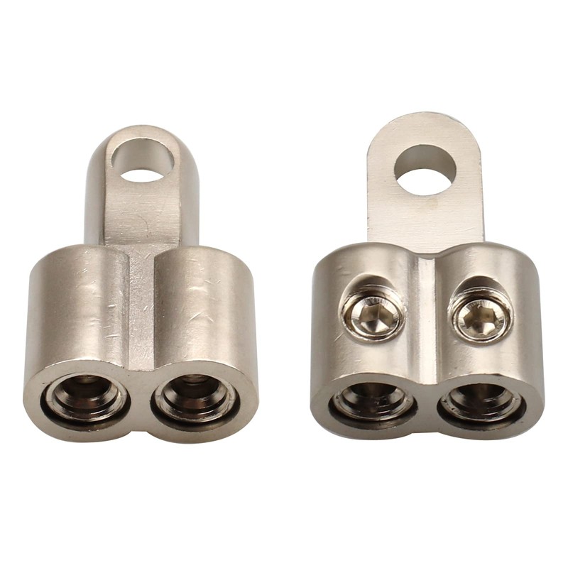 ZOOKOTO Classic Dual 2/0 Gauge Inputs to 5/16-Inch Ring Terminal