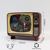 Acrylic LED & Water Spinning Retro TV BO, Light up,