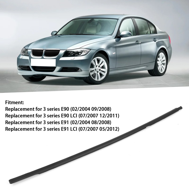 Door Window Glass Channel Weather Strip Rear Right 51357060250 Replacement