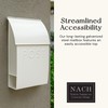 NACH Mailboxes for Outside Wall Mount, 15 x 10 x