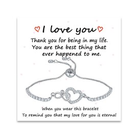 Women's and girls' bracelets, friendship bracelets, lovers' bracelets, infinite bracelets, gifts for women, mothers, daughters, sisters and best friends