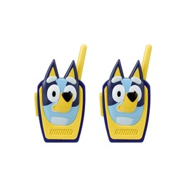 eKids Bluey Walkie Talkies for Kids Durable Two Way Radios with Cute Graphics