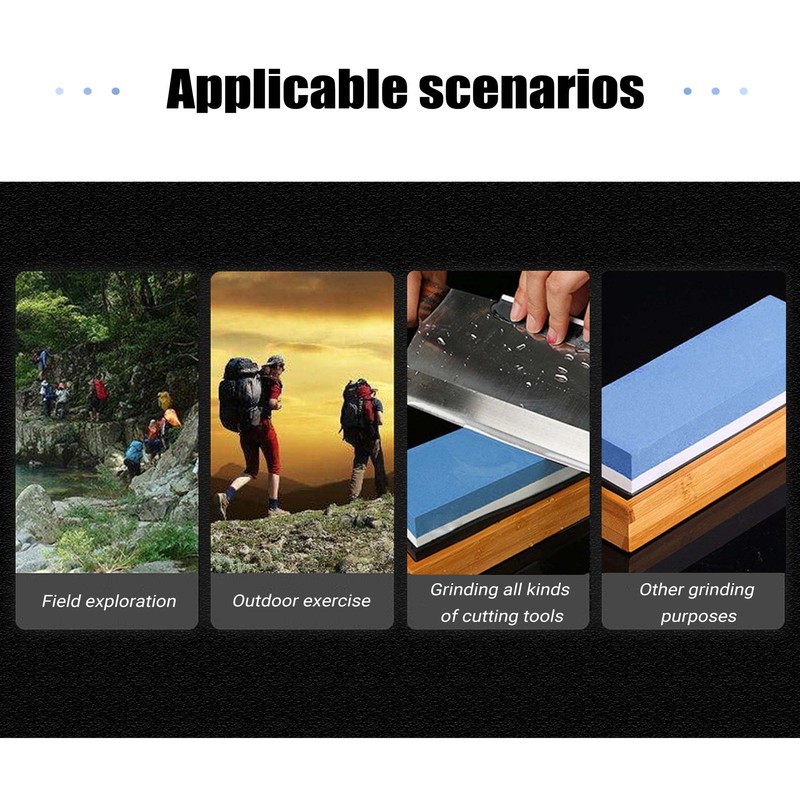 Premium Whetstone Knife Sharpening Stone,2 Side Grit 1000/6000 Whetstone Sharpener,Whetstone