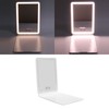 Lighted Makeup Mirror White Rechargeable ABS Housing Adjustable Brightness Portable