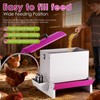 25Lb Metal Chicken Feeder and Waterer Set Automatic No Waste
