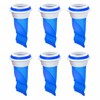 6-Piece Adjustable Silicone Floor Drain Trap – One-Way Backflow Preventer